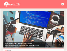Tablet Screenshot of lingulo.com
